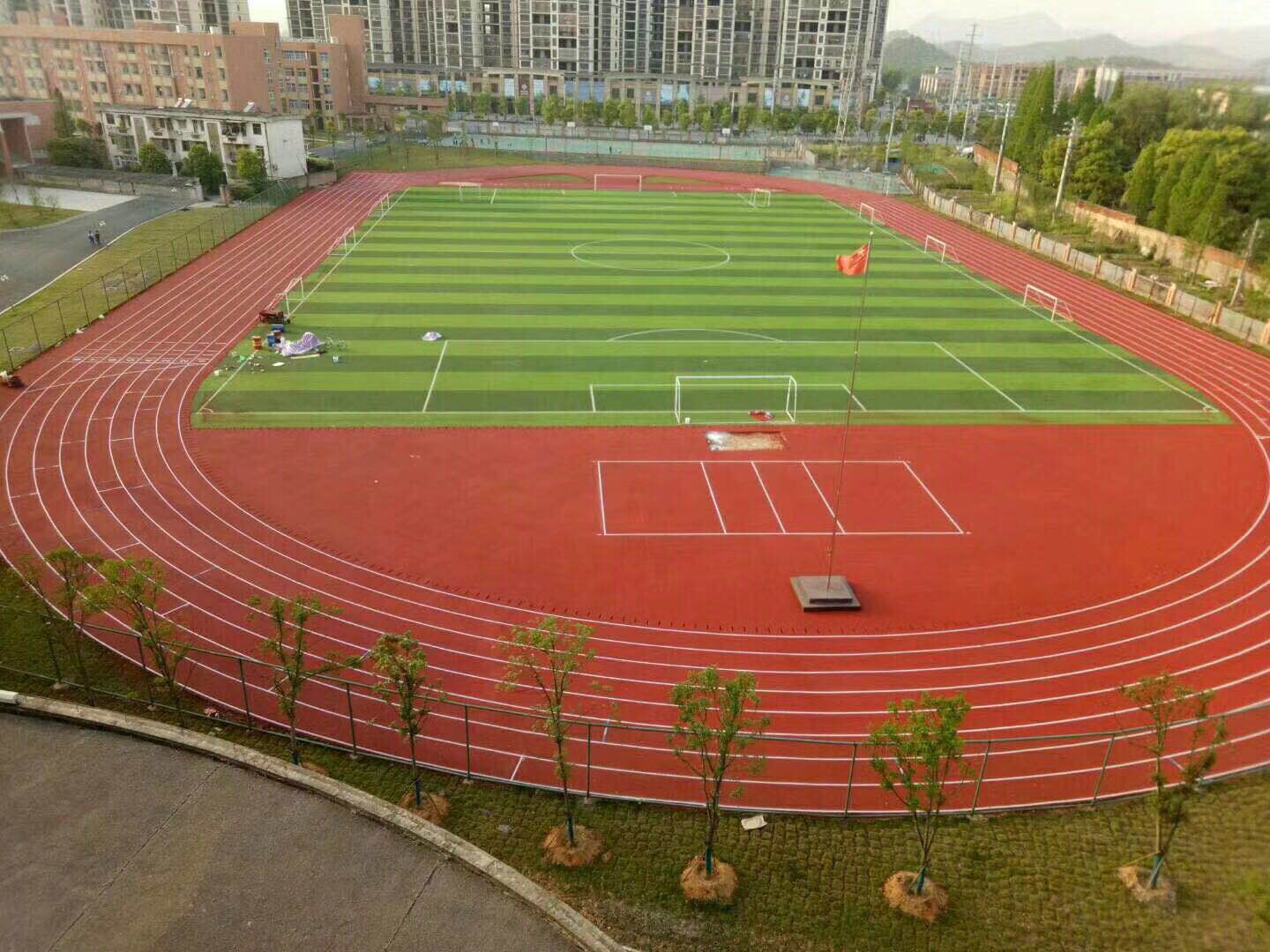13mm透氣型塑膠跑道