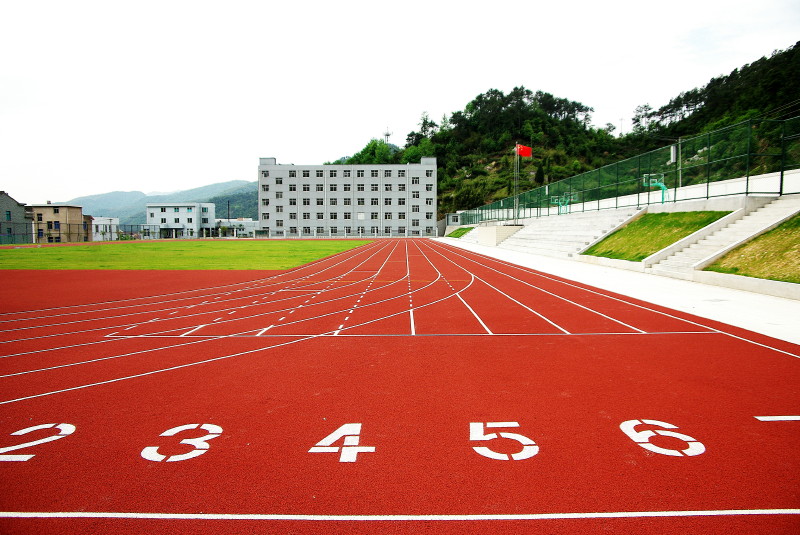 13mm復(fù)合型塑膠跑道
