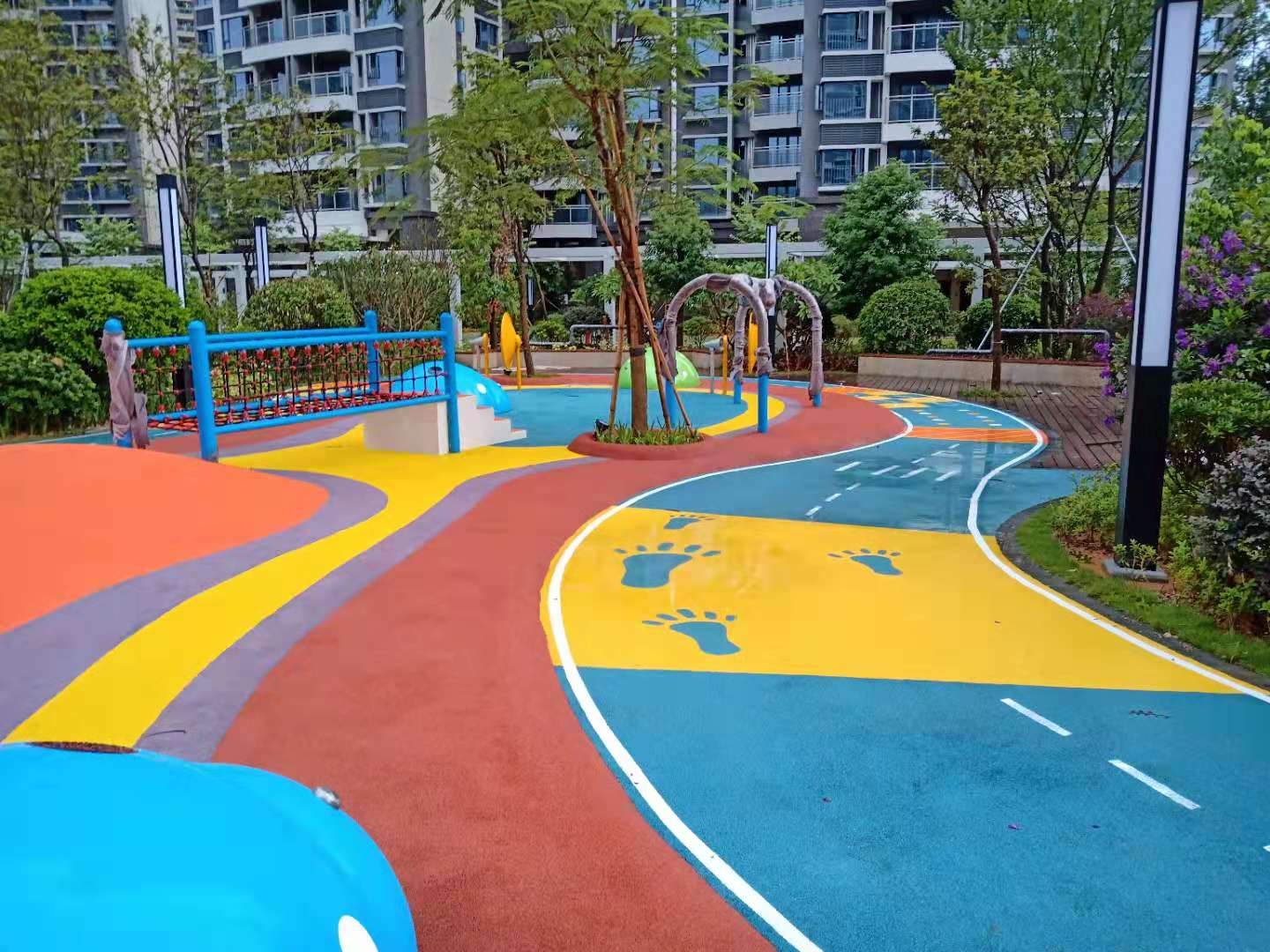 EPDM游樂場地